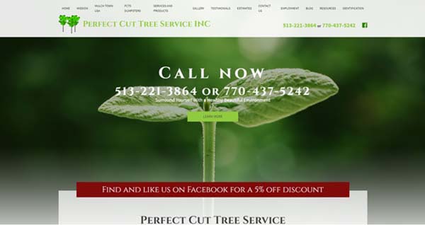 Web.com website examples.