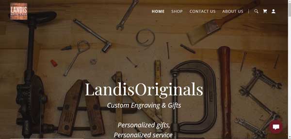 GoDaddy website examples.