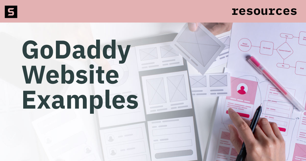 GoDaddy Website Examples.