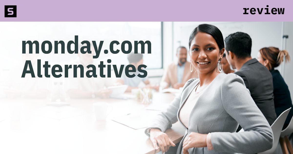 Man looking at Monday alternatives.