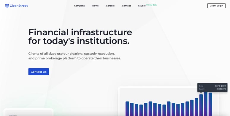 Clear Street website