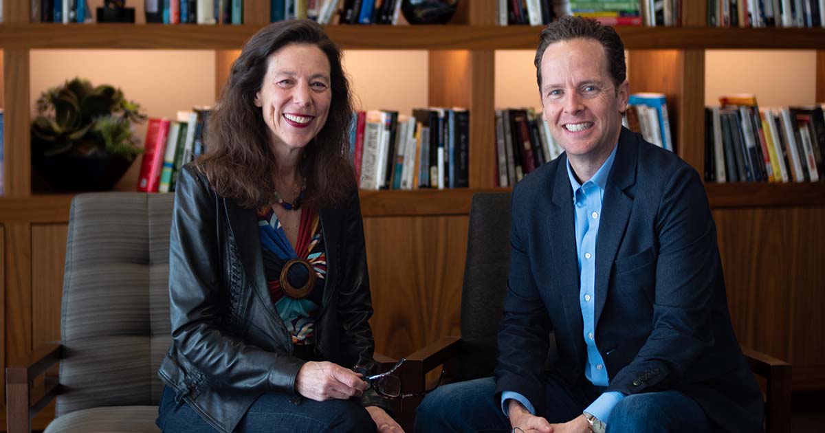 Ed OMalley and Julia Fabris.