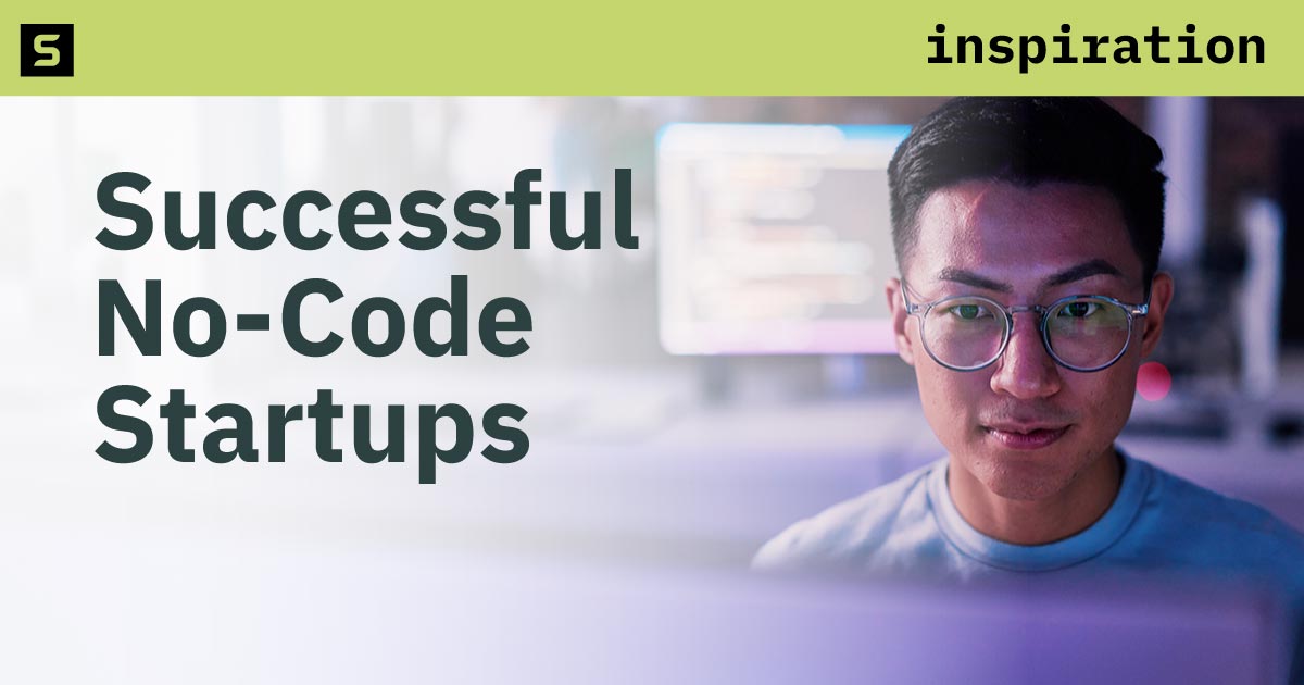 Man working on a computer.