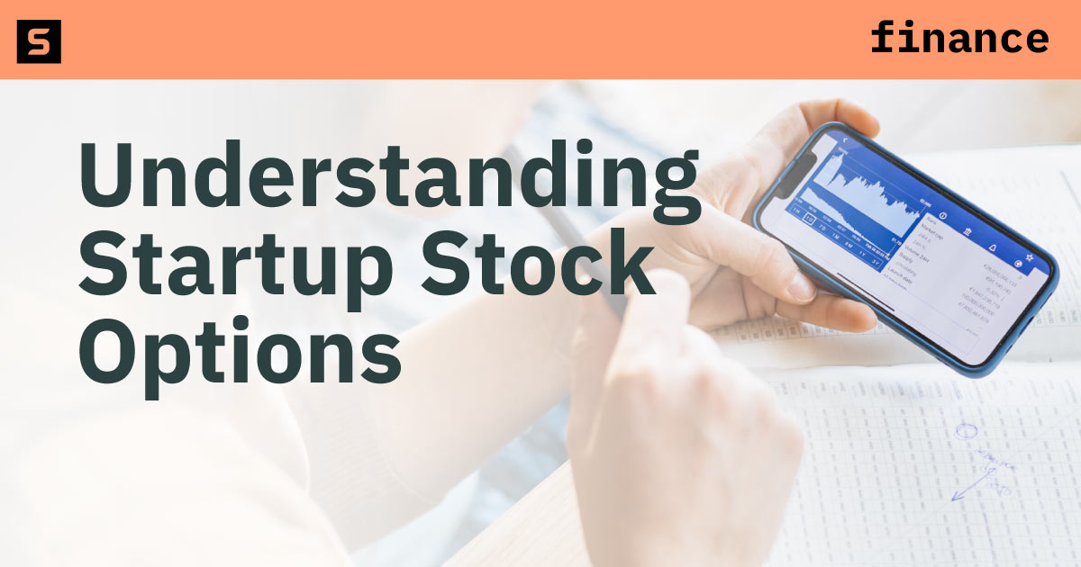 Person checking stock reports on their phone.