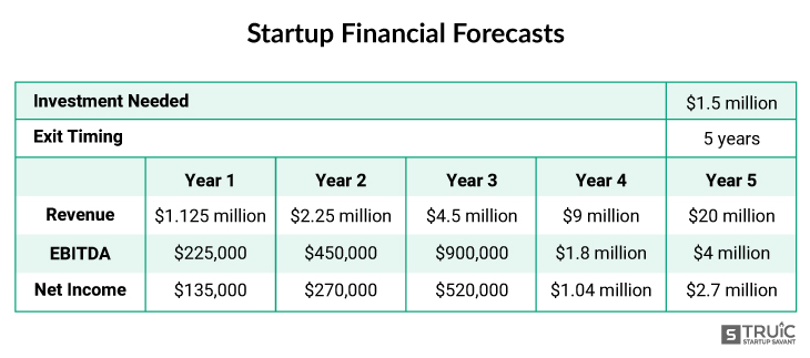 Startup Financial Forecasts