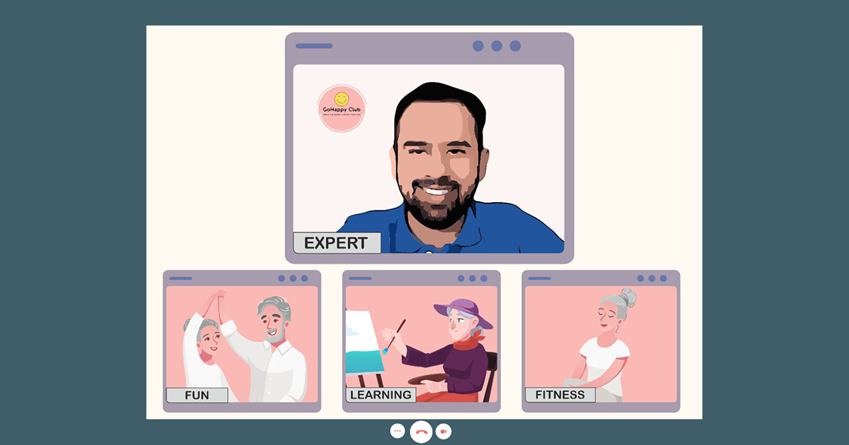 GoHappy Club platform.