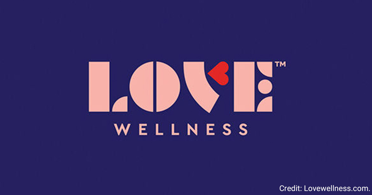 Love Wellness logo.