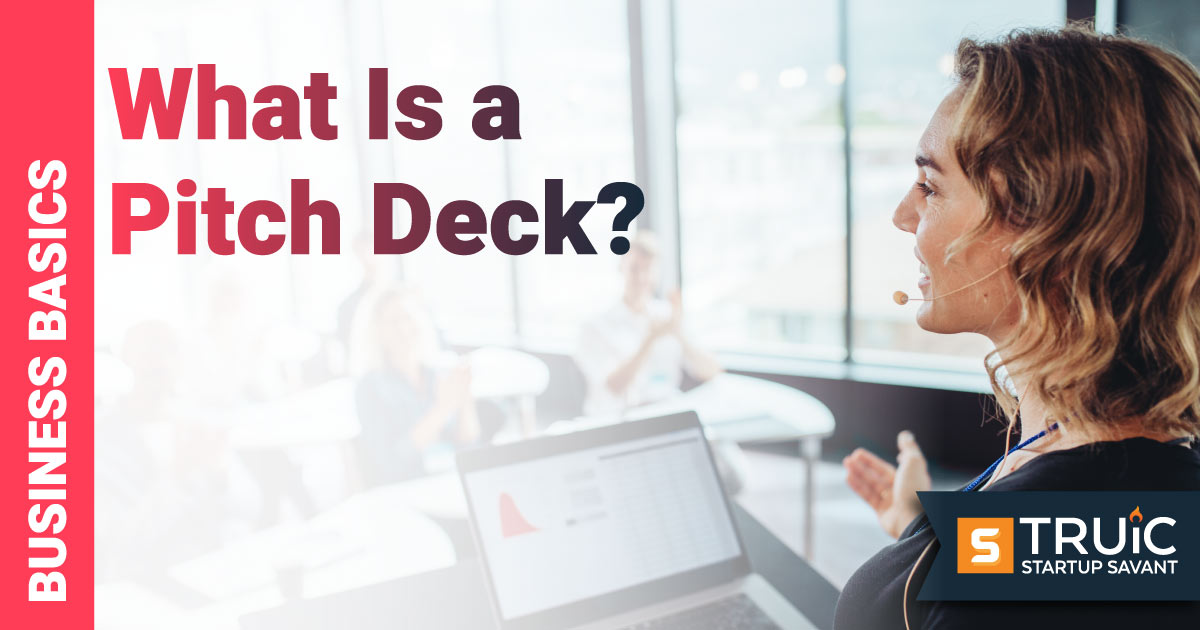 Group of coworkers working on a pitch.