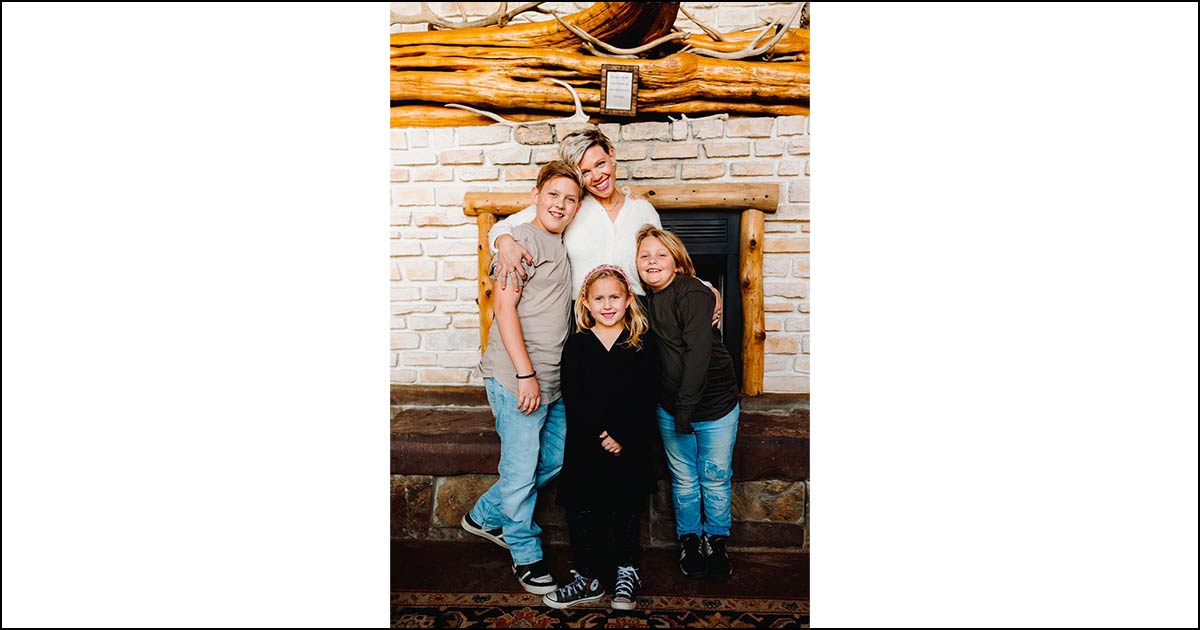 Wild Bloom founder and family.